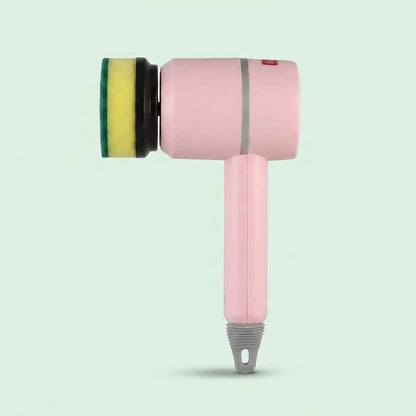 Cepillo eléctrico giratorio rosa NUBEX